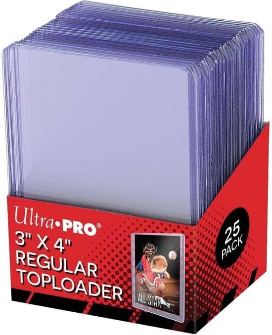 Ultra PRO 3'' x 4" Regular Toploaders 25 pack