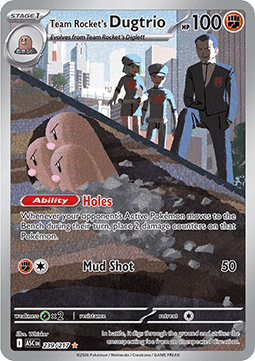 Team Rocket’s Dugtrio